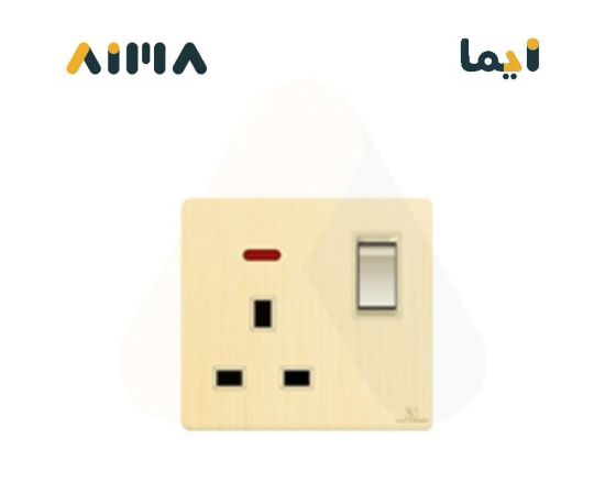 صورة فيكتوري فيش مع مفتاح 13 امبير مع لمبة